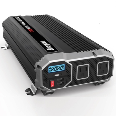 Vehicles 12V 1100W Modified Automotive Sine Wave Power Inverter Multiple Configuration Available 110V 220V