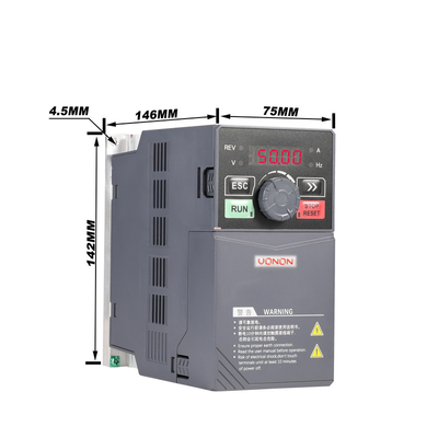 220V/380V Ect Industrial Equipment Single/Three Phase AC Controller Speed ​​Converter Frequency Inverter Motor 0.4KW-160kw Motor 0.4KW-160kw Driver High Performance VFD