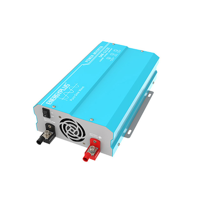 300W 600W 1200W 2000W DC 12V 24V 48V to AC 100V 110V 220V Pure Sine Wave Inverter with Display and LCD Remote Controler 305*172*75mm