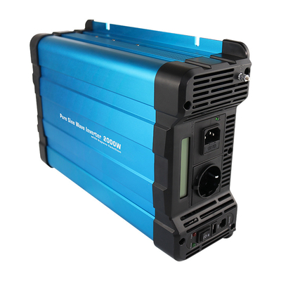 2000w 12v 24v 48v dc to ac 110v 120v 220v 230v off grid pure sine wave power inverter with bypass function 32.52*28.13*11.27cm