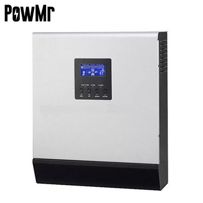 Free shipping! ! ! PowMr 5KVA 4KW 48V 220V PWM 50A 6 Charger Support Unit 4000W Parallel Pure Sine Wave Solar Hybrid Inverter 120*295*468mm