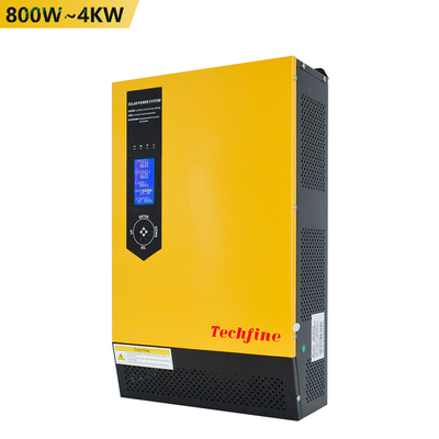 Techifne Off Grid PV Hybrid Solar Inverter Pure Sine Wave High Efficiency
